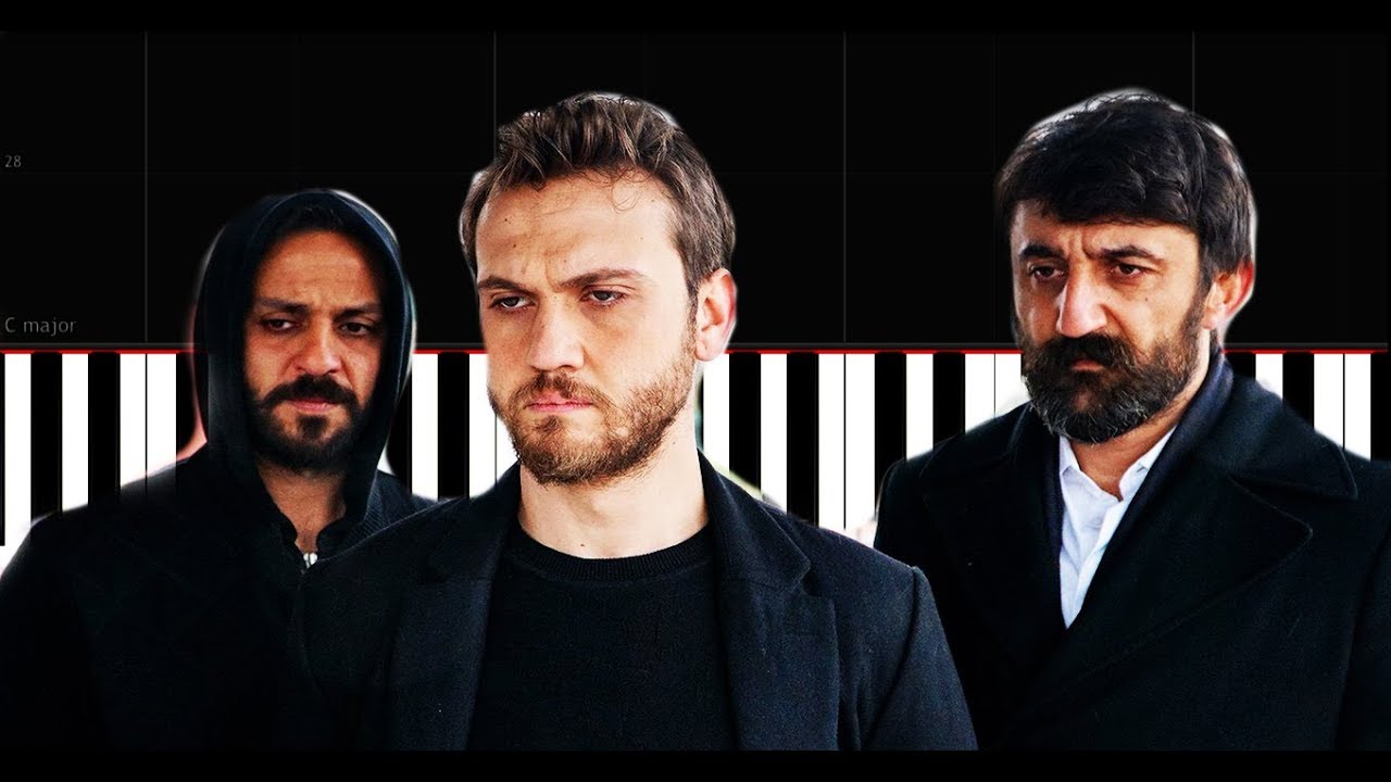 Ruhumda Sızı - Ender Balkır - Çukur dizi müziği - Piano Tutorial by VN