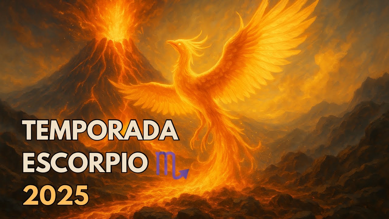 TEMPORADA ESCORPIO 2025 🌞🦂♏️ MORIR, RENACER, TRANSFORMARNOS 🐦&zwj;🔥