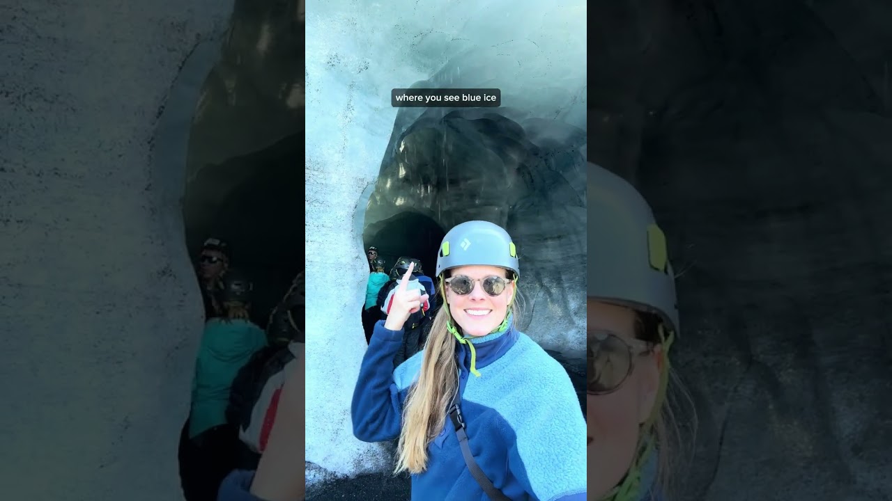 This is what Katla looks like this summer! 👀 #iceland #icelandtravel #icelandtrip #icecave
