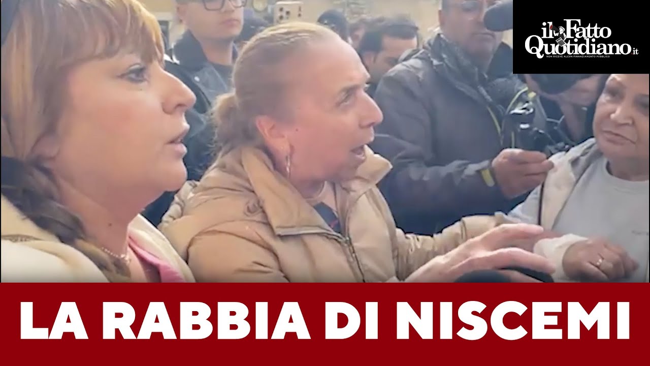 La rabbia di Niscemi: “Dov’è lo Stato? I miliardi inviati da Roma utilizzati per il territorio?”