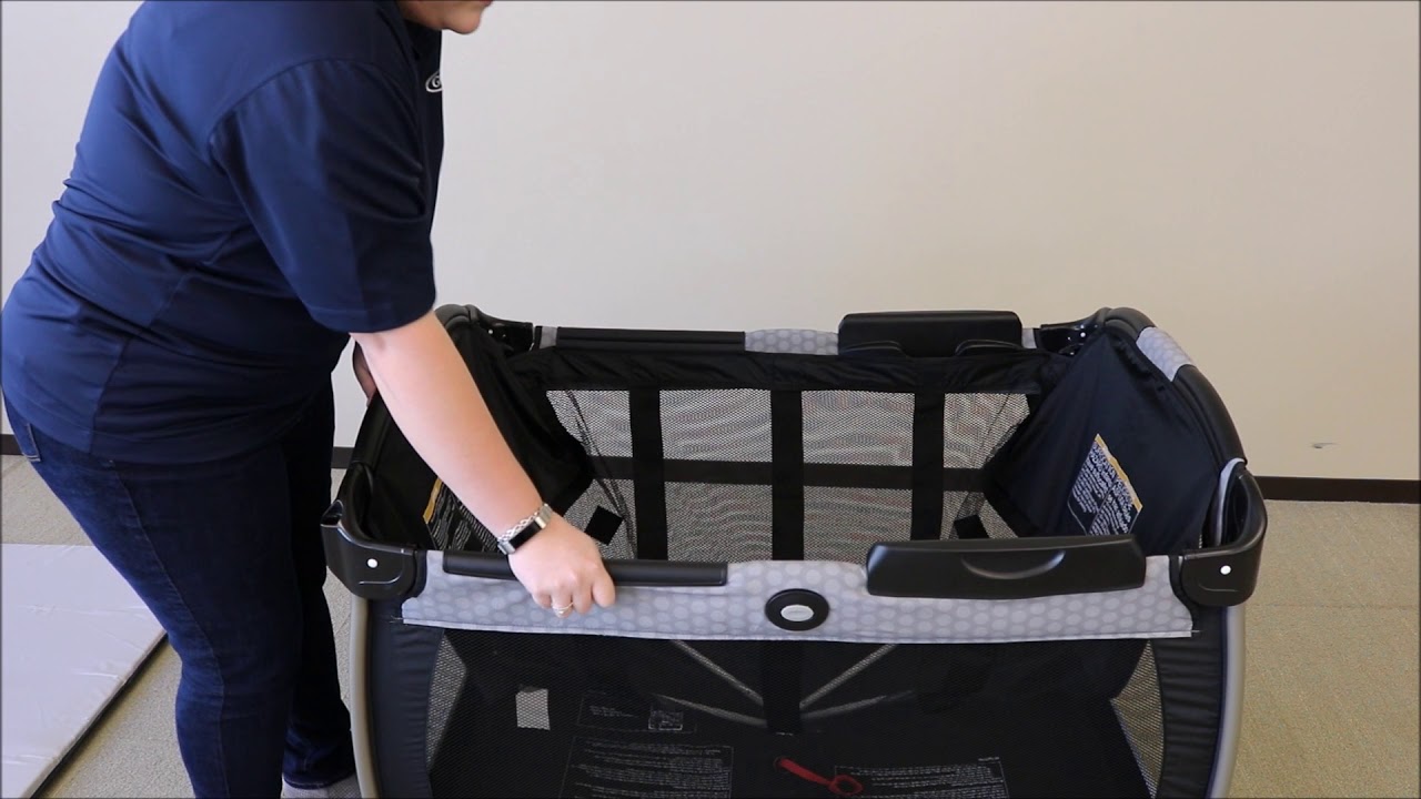 Graco® Pack 'n Play® Установка и демонтаж