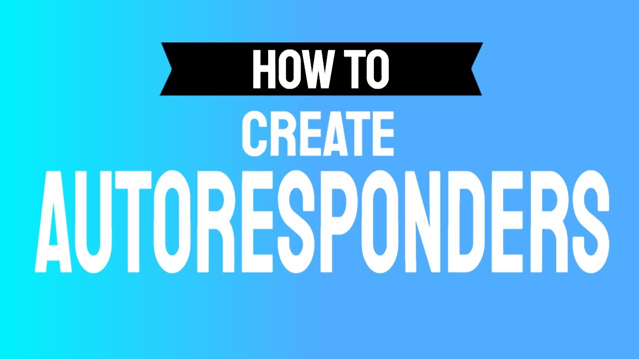 How to Set Up Your First Autoresponder in GetResponse Step-by- Step😎