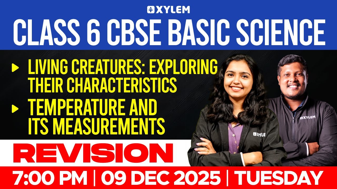 Class 6 CBSE Basic Science | Revision | Xylem Class 6 CBSE