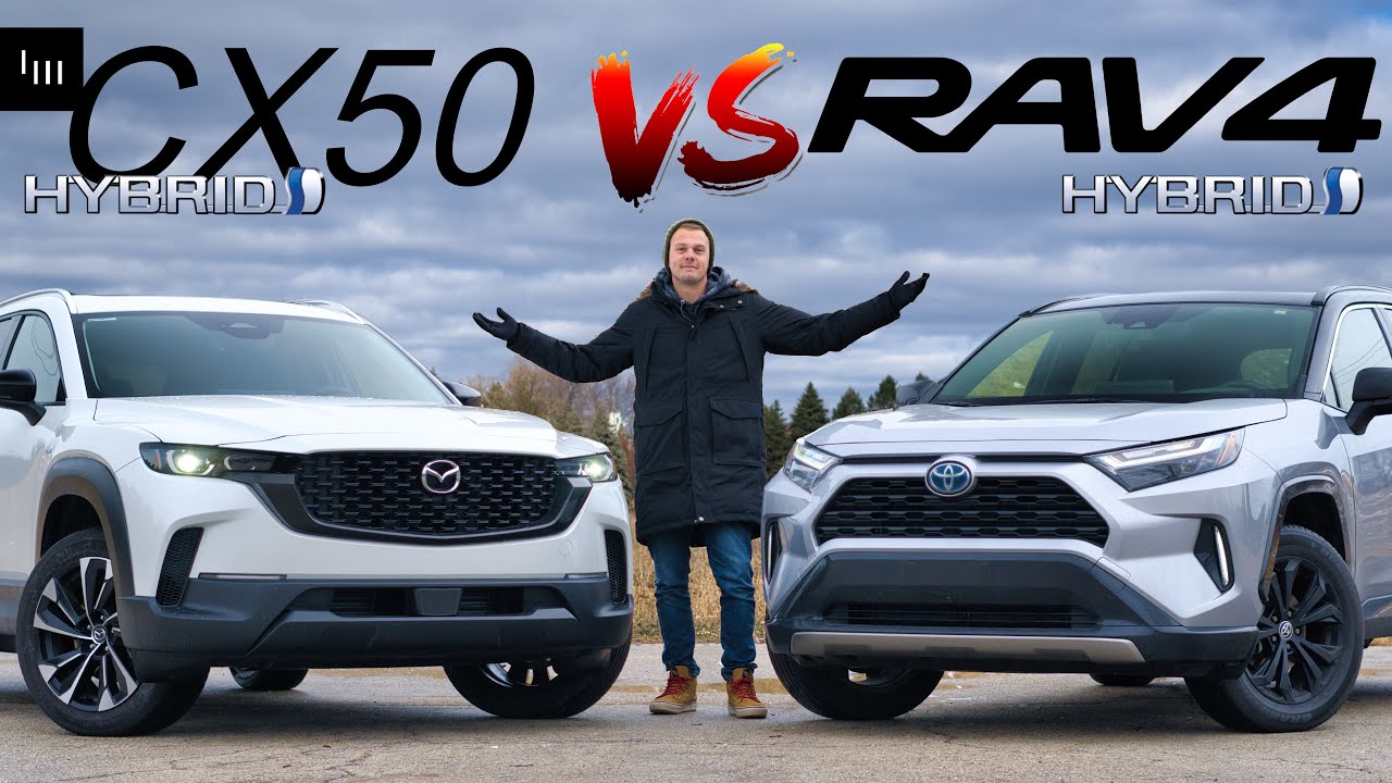 MAZDA CX50 HYBRID vs TOYOTA RAV4 HYBRID - Attack Of The Clones