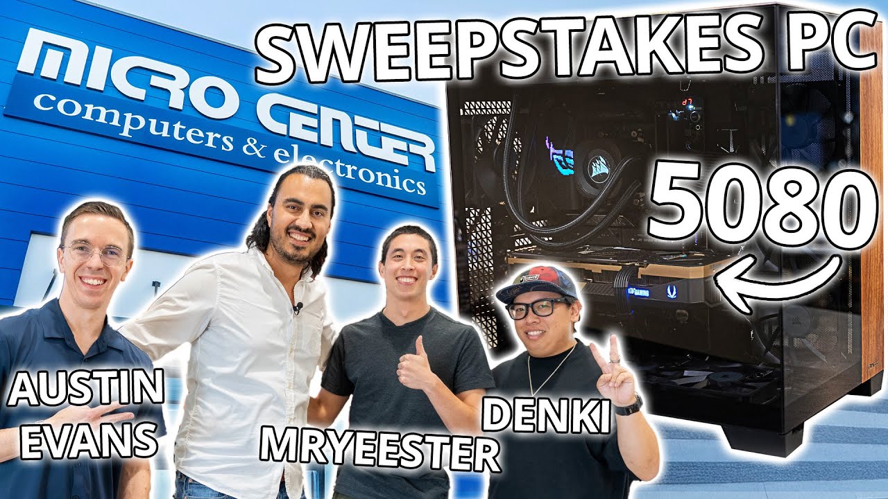 Давайте соберем ПК 5080 для победителя розыгрыша Phoenix Micro Center!