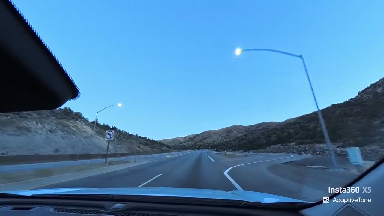 Driving to Death Valley along Pahrump Valley Highway on December 27th, 2025.