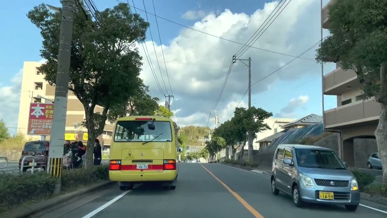 北九州市八幡西区、若松区の道路【折尾駅入口〜高須】