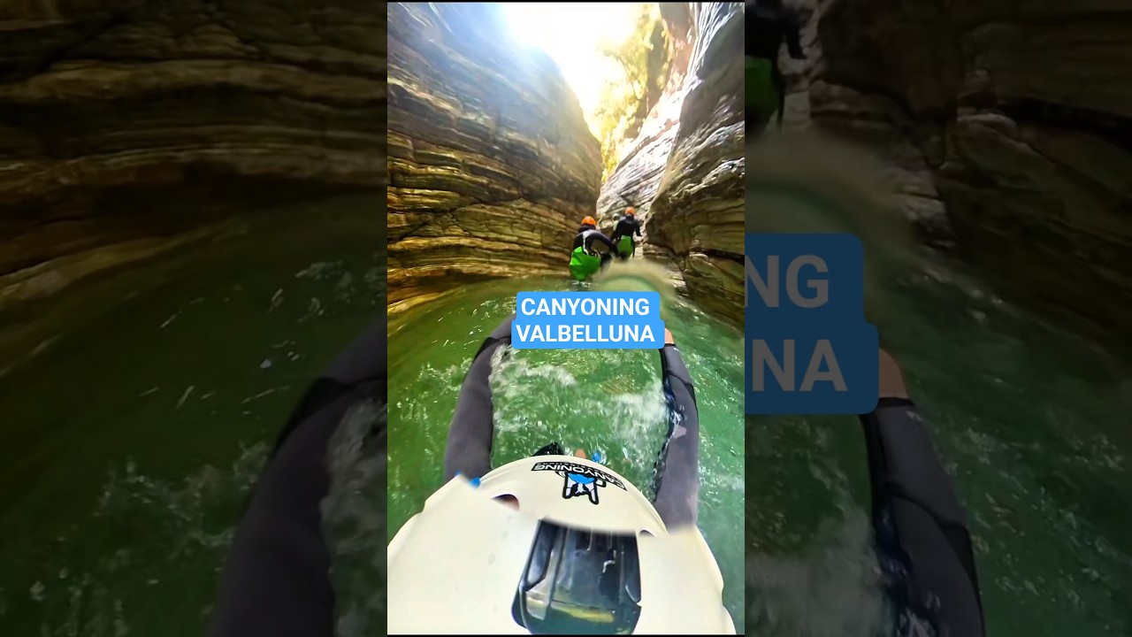 CANYONING VALBELLUNA bellissima esperienza a due passi da casa! emozioni uniche! #canyoning #belluno
