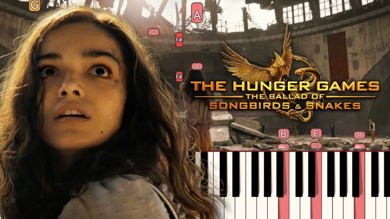 Can't Catch Me Now - The Hunger Games: The Ballad of Songbirds & Snakes | Piano Tutorial