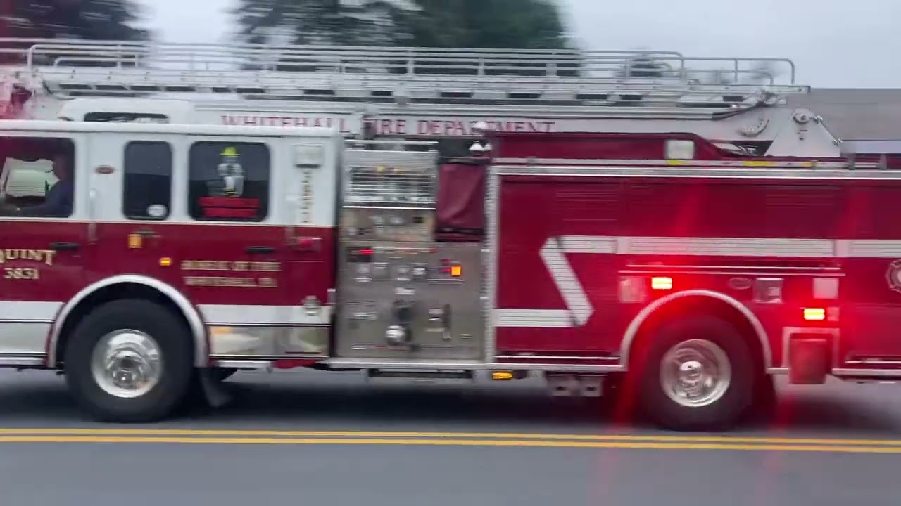 Whitehall Fire Department 3831 Responding to an Automatic Alarm