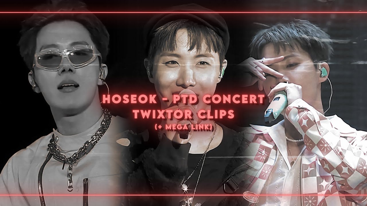 hoseok ptd concert twixtor clips for editing