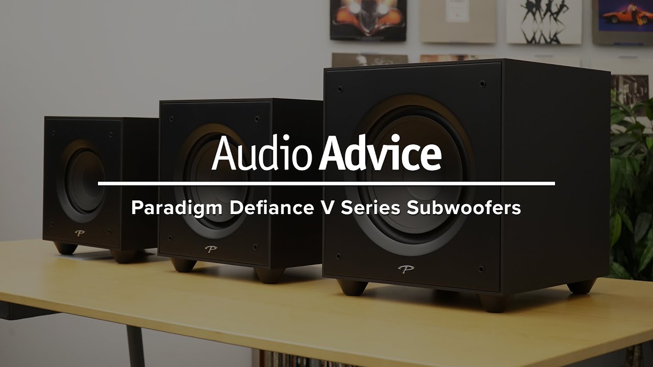 Сабвуферы Paradigm Defiance серии V