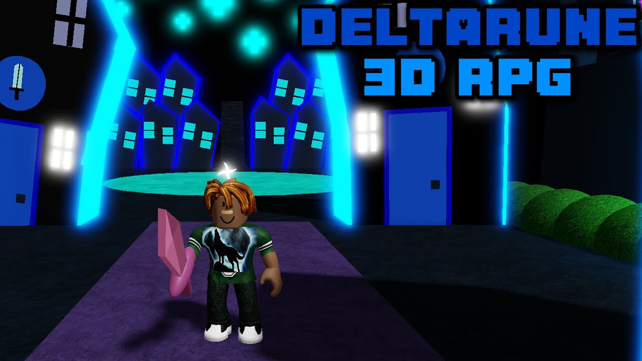 THIS GAME IS AWESOME!!!!! PLAYING DELTARUNE 3D RPG SUPREME!!!