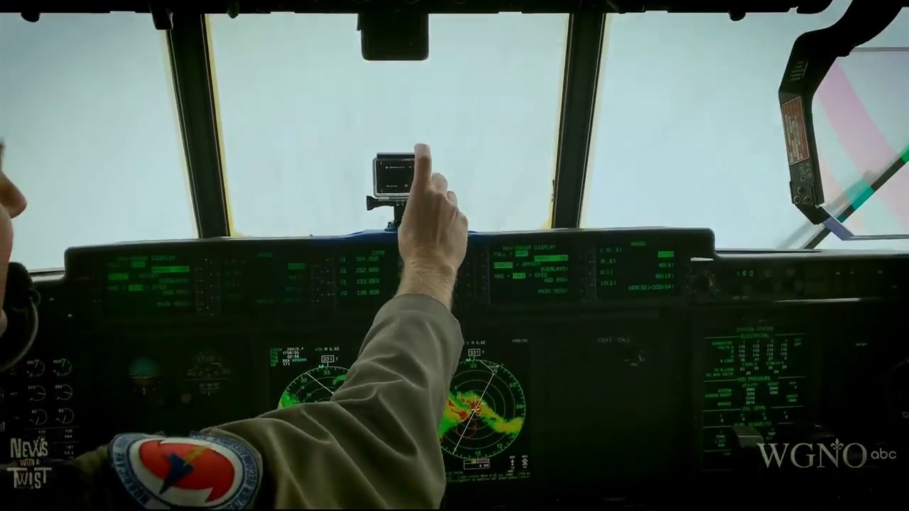 Hurricane Hunter Fly Through
