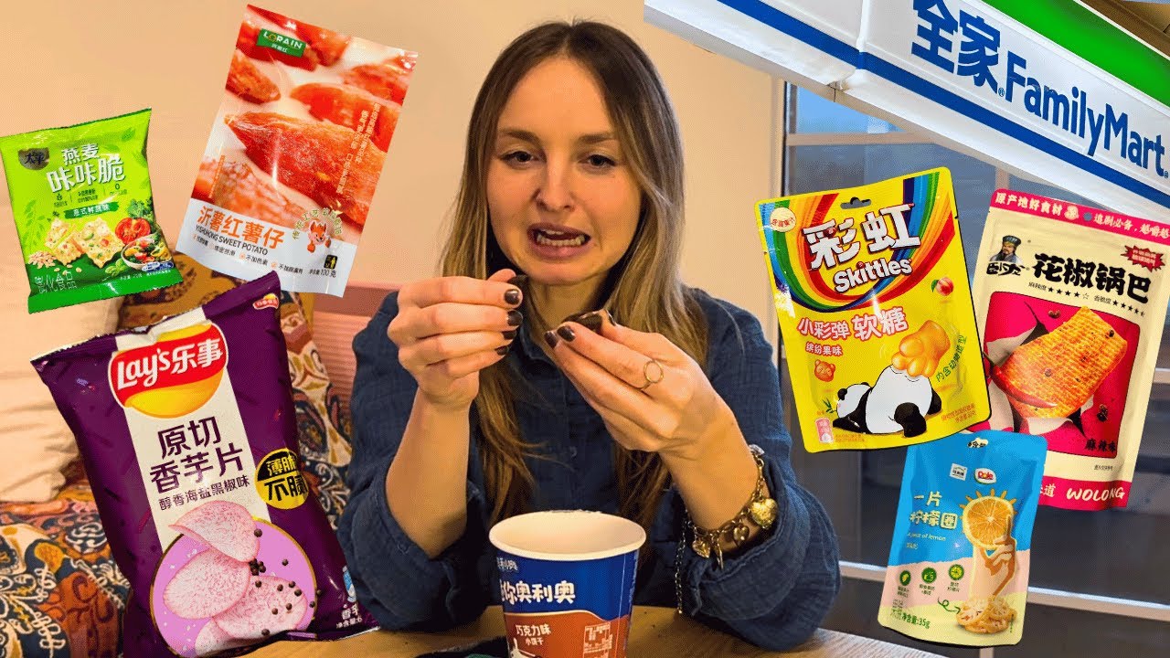 Vegan Snacks at Chinese Family Mart