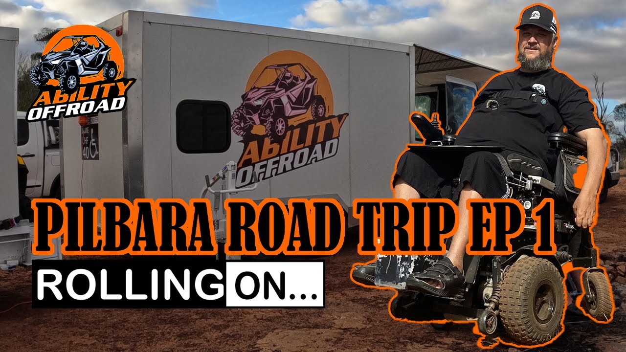 ABILITY OFFROAD C5 QUADRIPLEGIC WHEELCHAIR VAN CARAVAN RV HANDICAP CAMPING OUTBACK AUSTRALIA EP 1