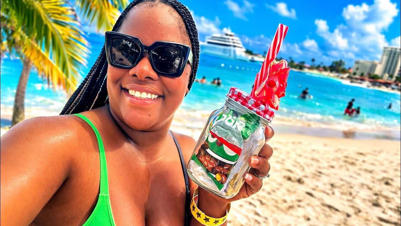 From Downtown to Ocho Rios on JUTC 🚎… Our Beach Day Was Crazy!🤪 🌴