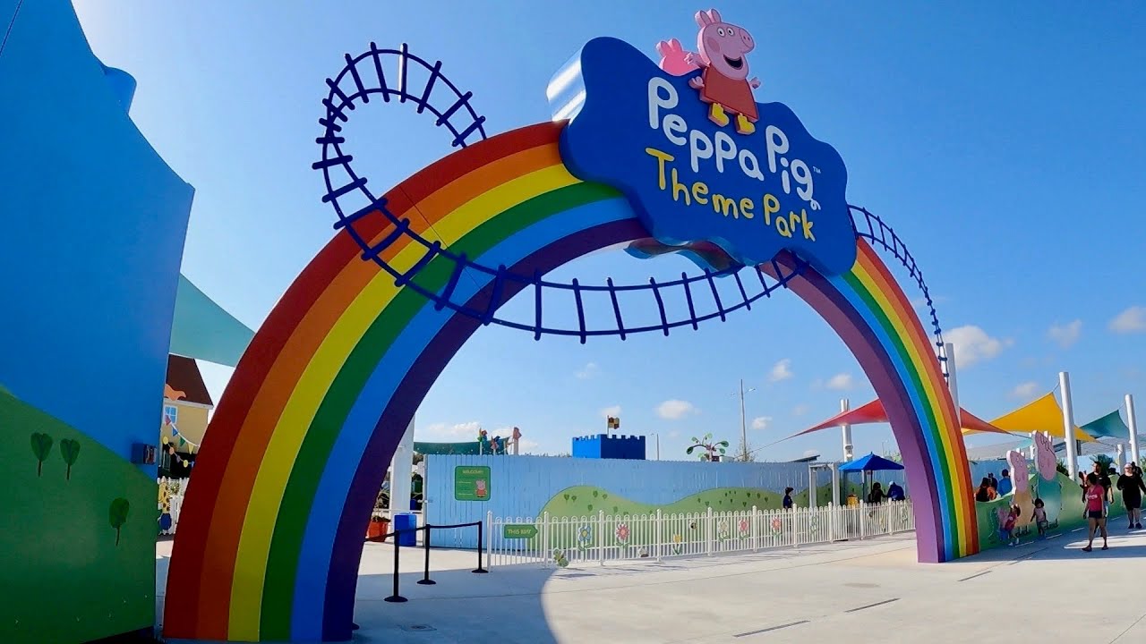 EL PRIMER PARQUE TEM&Aacute;TICO de PEPPA PIG del MUNDO en FLORIDA 🐽 | Tour Completo en Espa&ntilde;ol