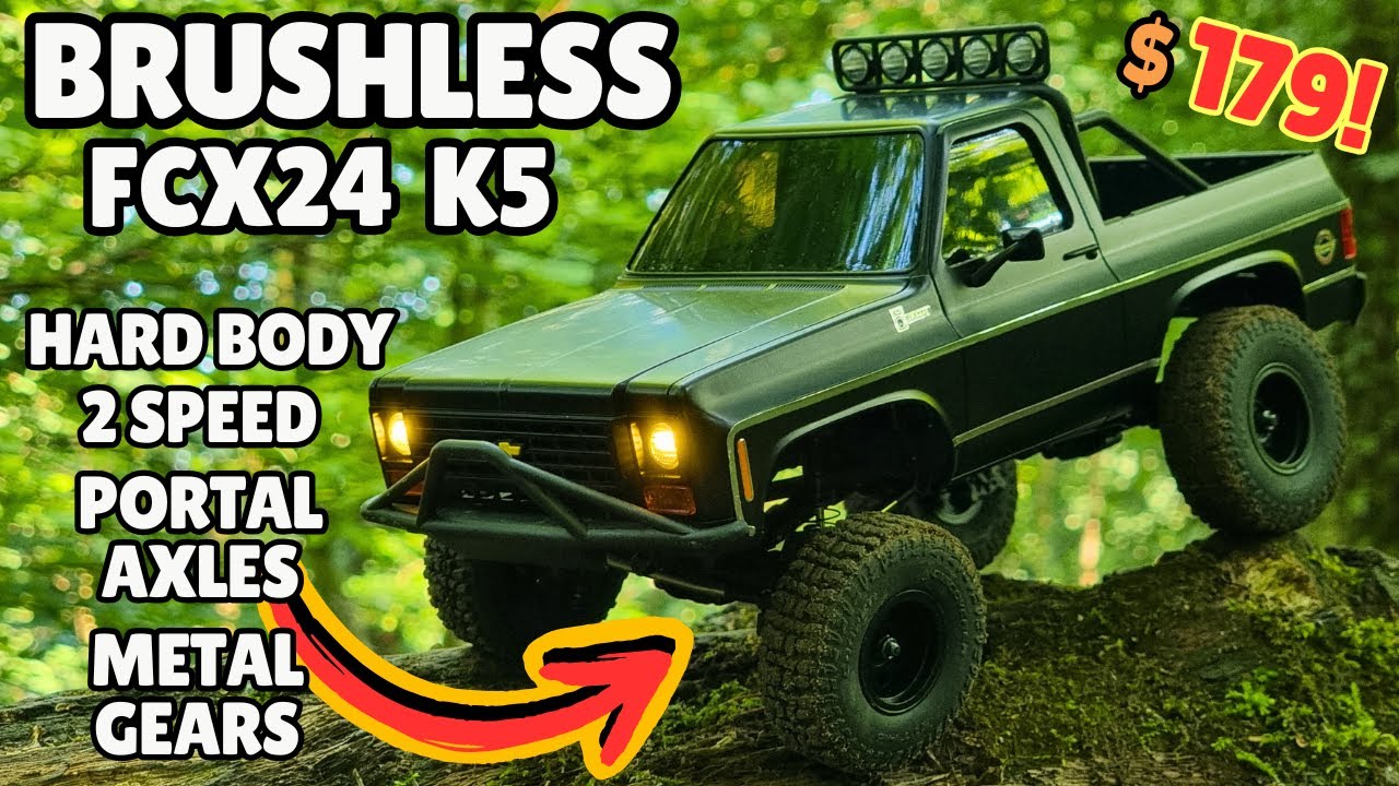 THIS is So GOOD! - Brushless FCX24 K5 Blazer Review