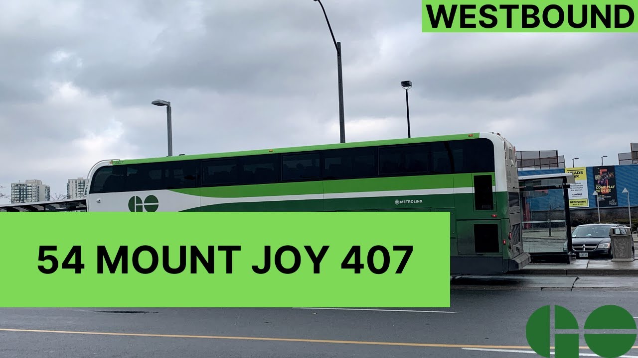 GO Transit Route 54 Westbound in 3 Minutes (Timelapse)