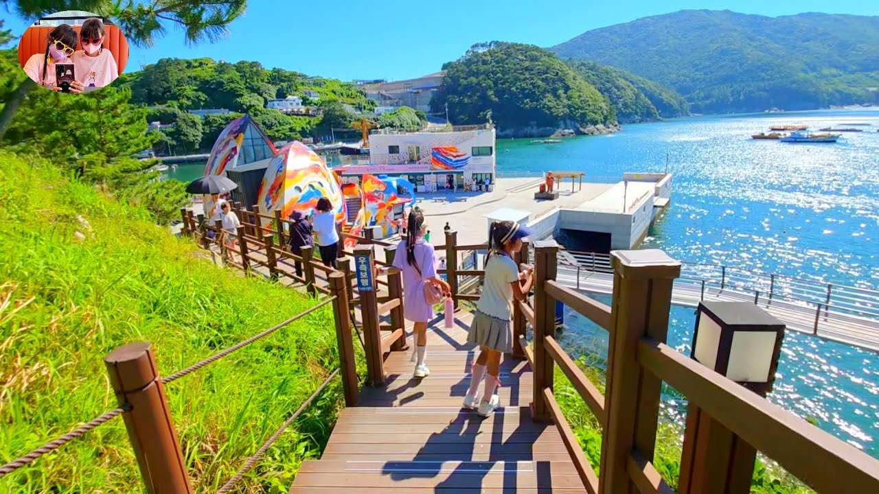 바람의 언덕 Windy hill 2025 ||  One of the best places to visit in Geoje Korea