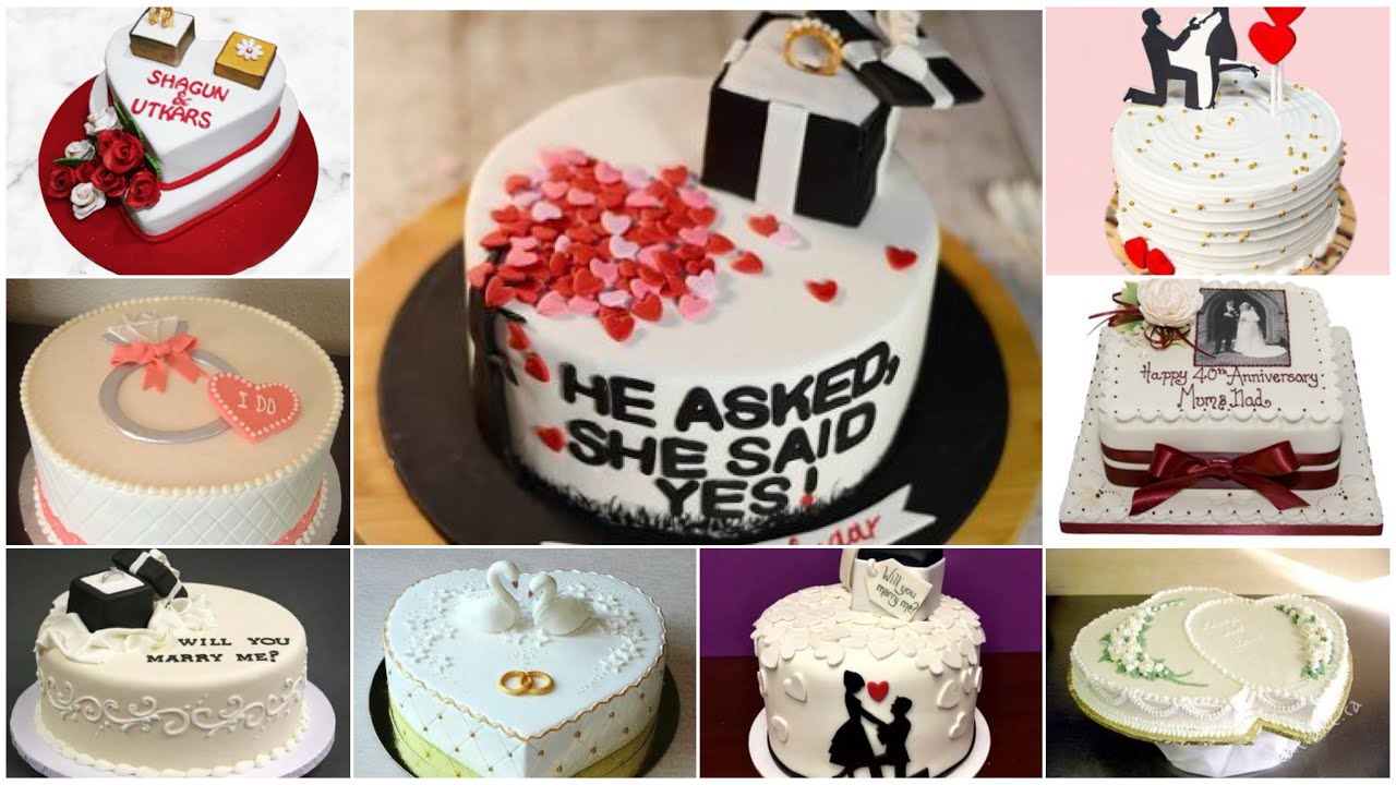 💃Engagement Cake Design 2023/Wedding Cake/Engagement Cake/Wedding Cake Decorating/Anniversary Cake