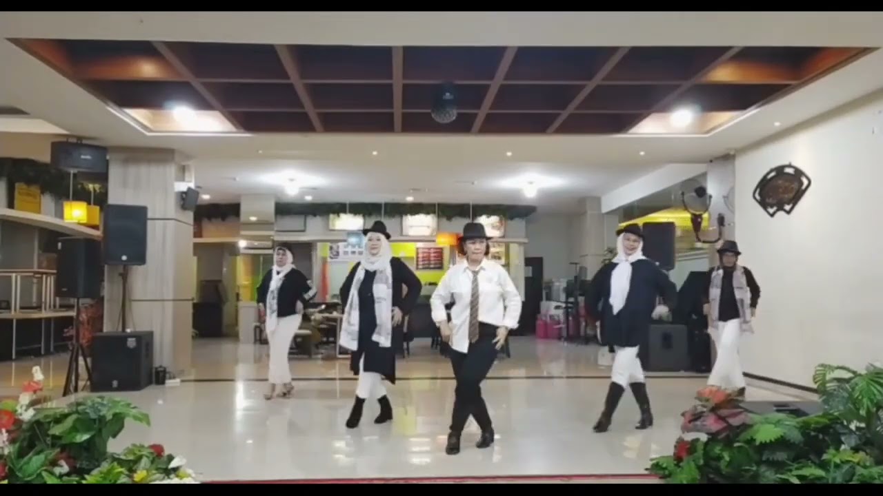PARIS JAZZ EZ LINE DANCE// LILY// Choreo:Kim Eun Yang (KOR) - February 2024