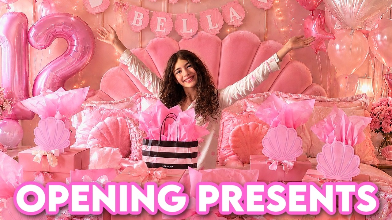 BELLA'S 12TH BIRTHDAY OPENING PRESENTS!🎁💗