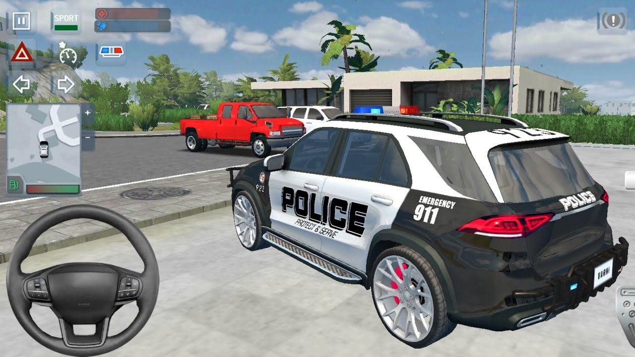 Police Sim 2022 👮🚔 POLICE SUV ARMORED CAR DRIVING - Car Games 3D Android Gameplay