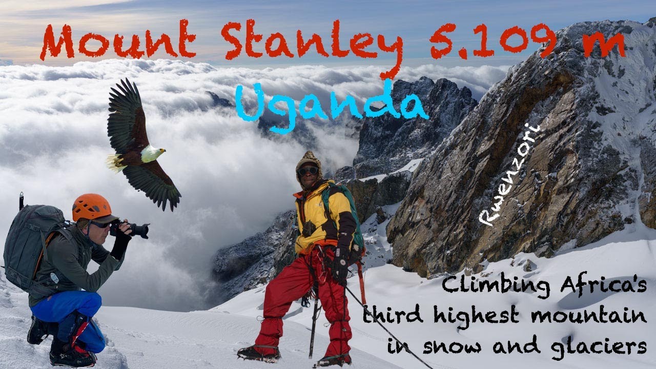 Snow in Africa: Trekking Rwenzori mountains, climbing Mount Stanley 5109m - short edition