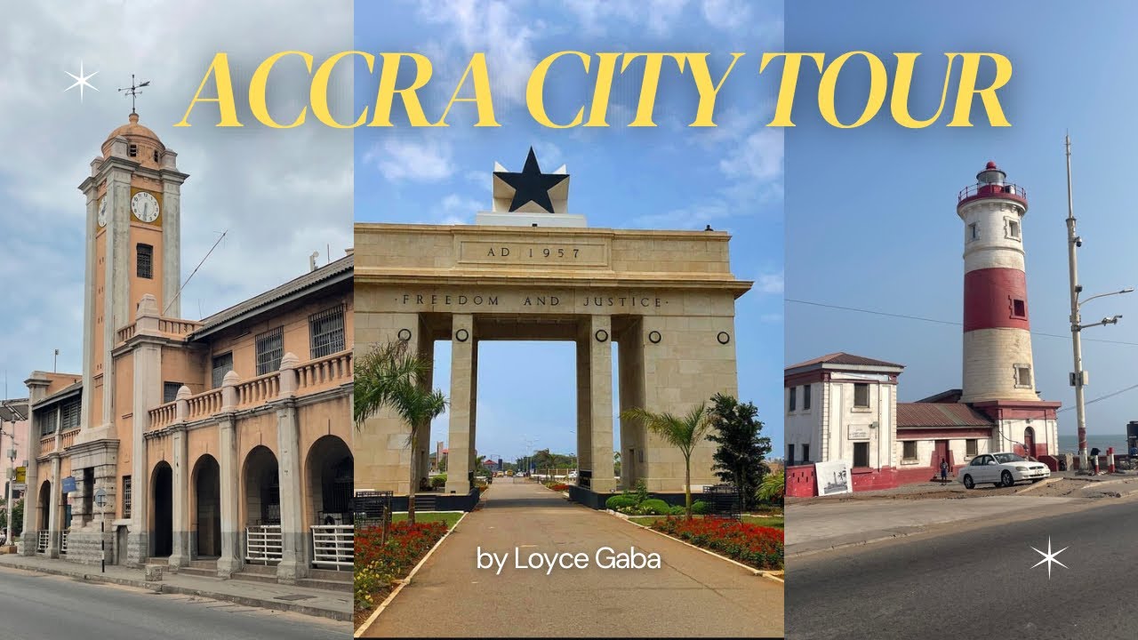 VLOG | Exploring Ghana | Independence Square, Jamestown Lighthouse, Kwame Nkrumah Memorial Park, Osu