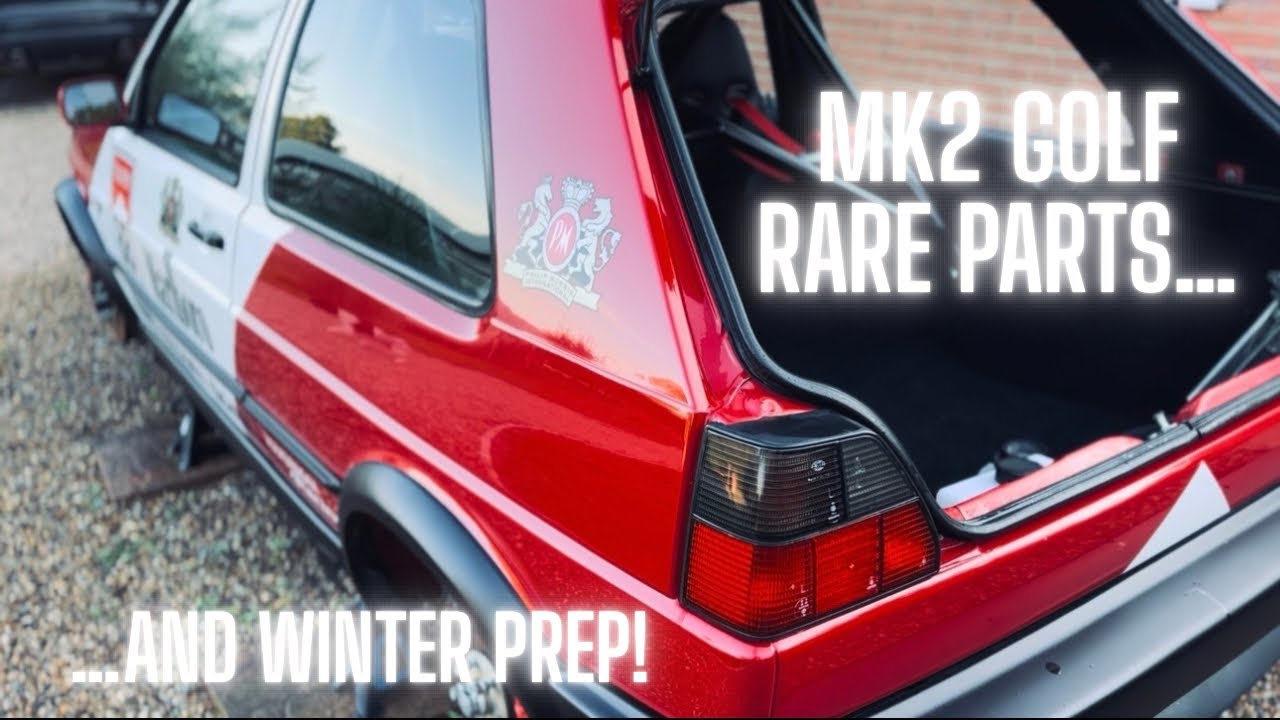 MK2 Golf Winter Prep + Rare Parts Haul!