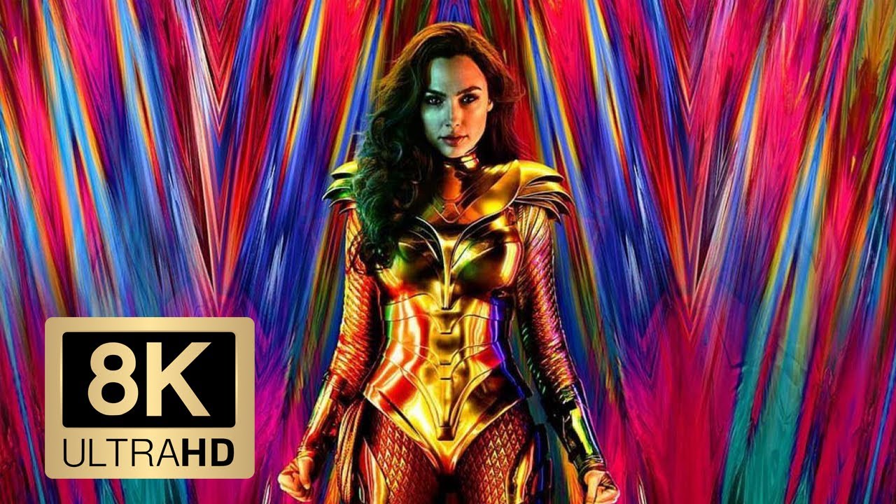 WONDER WOMAN 1984 Trailer (8K ULTRA HD 4320p)