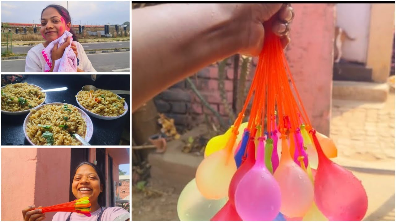 Holi se phele masti || PRE -HOLI  CELEBRATION 2026 🤪🫟