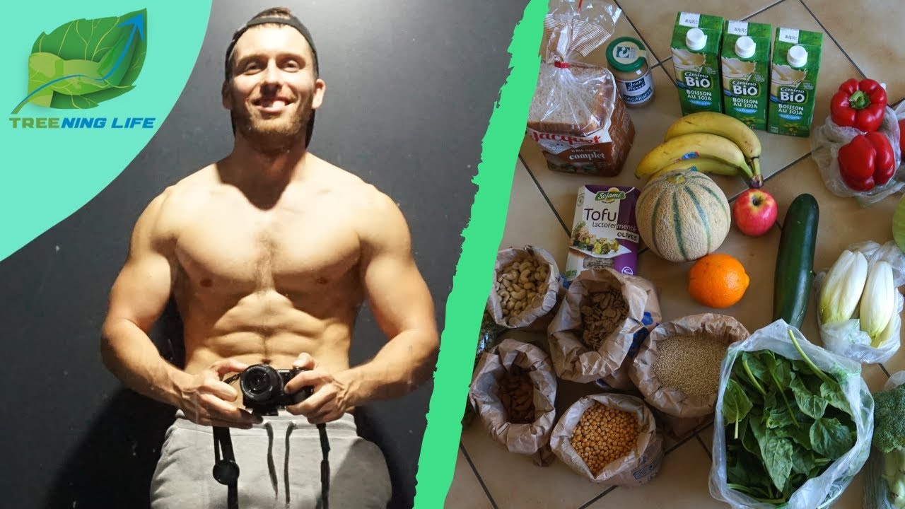 🌱 Courses VEGAN pour la semaine / MUSCULATION