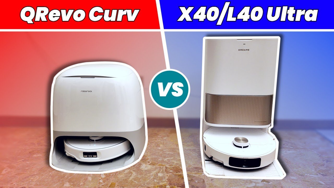 ROBOROCK QREVO CURV vs DREAME L40 ULTRA! Confronto - Quale scegliere?