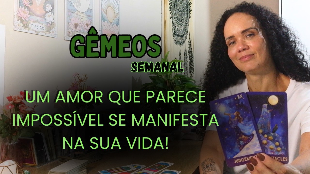 ♊TARÔ GÊMEOS💝VOCÊ ACHAVA IMPOSSÍVEL VIVER ESSE AMOR! BASTA QUE VOCÊ SAIA DA ZONA DE CONFORTO! 💞
