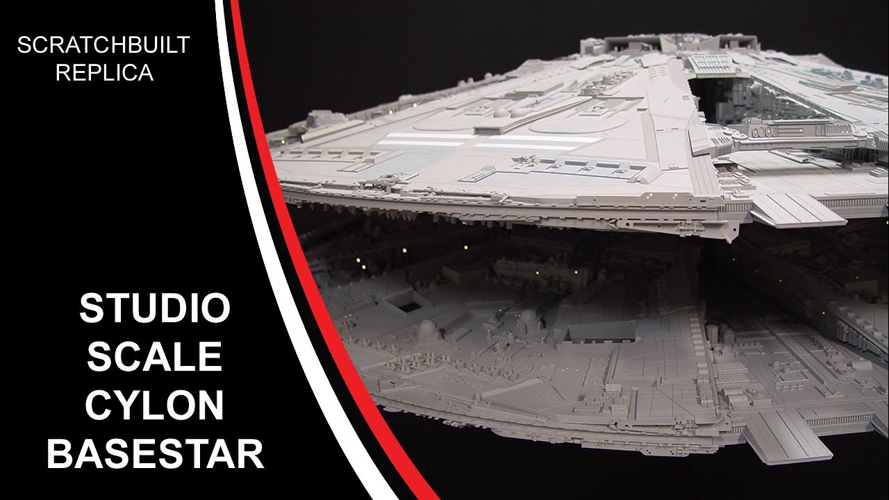 Toys, Adama?  Studio Scale Cylon Basestar replica kit
