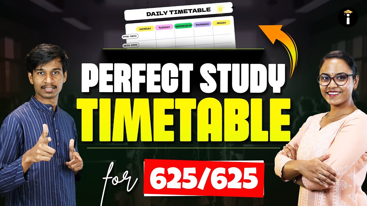 Your Perfect Timetable for 625/625 | Exam Toppers’ Strategy LIVE 🎯
