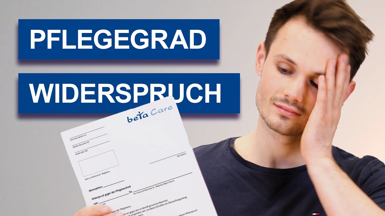 Pflegegrad abgelehnt - jetzt erfolgreich Widerspruch einlegen + Muster
