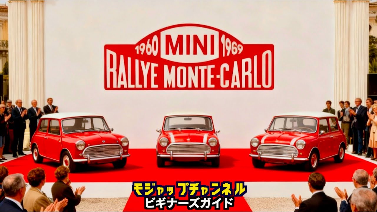 ラリー・モンテカルロと1960年代 【ローバーミニビギナーズガイド】【96年式MT1.3i】