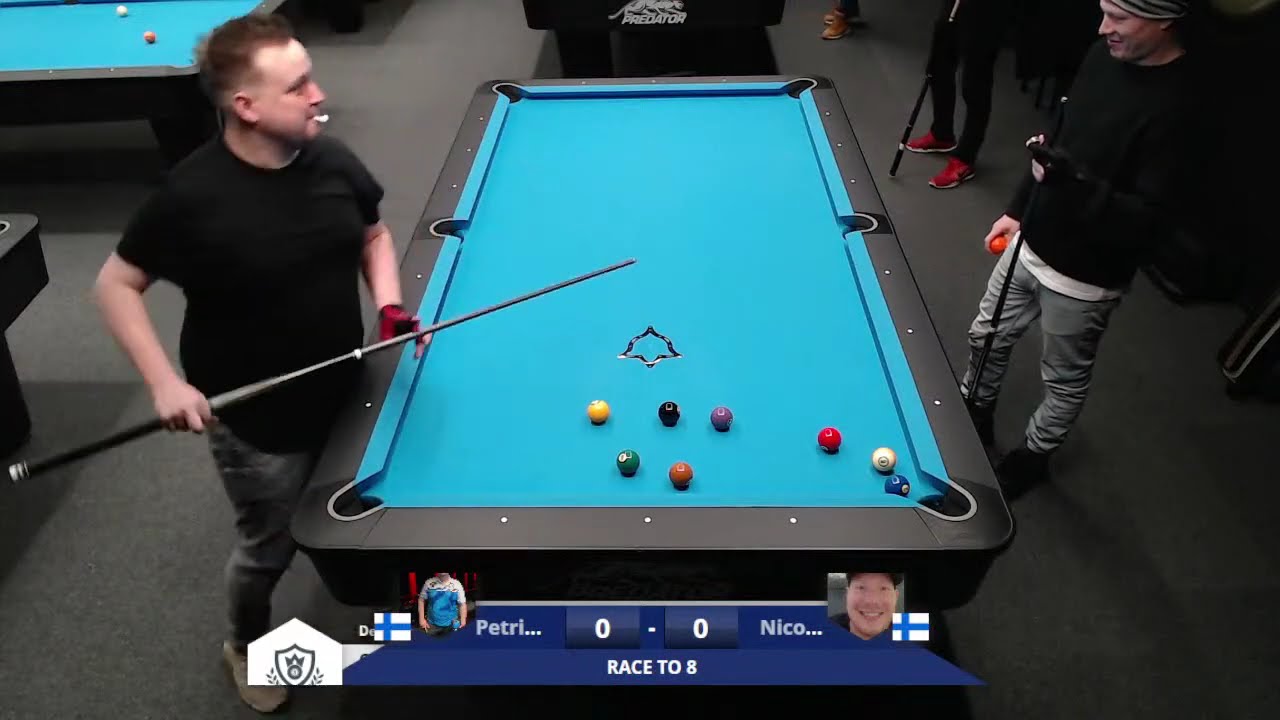 Biljardi 247 live - table 2