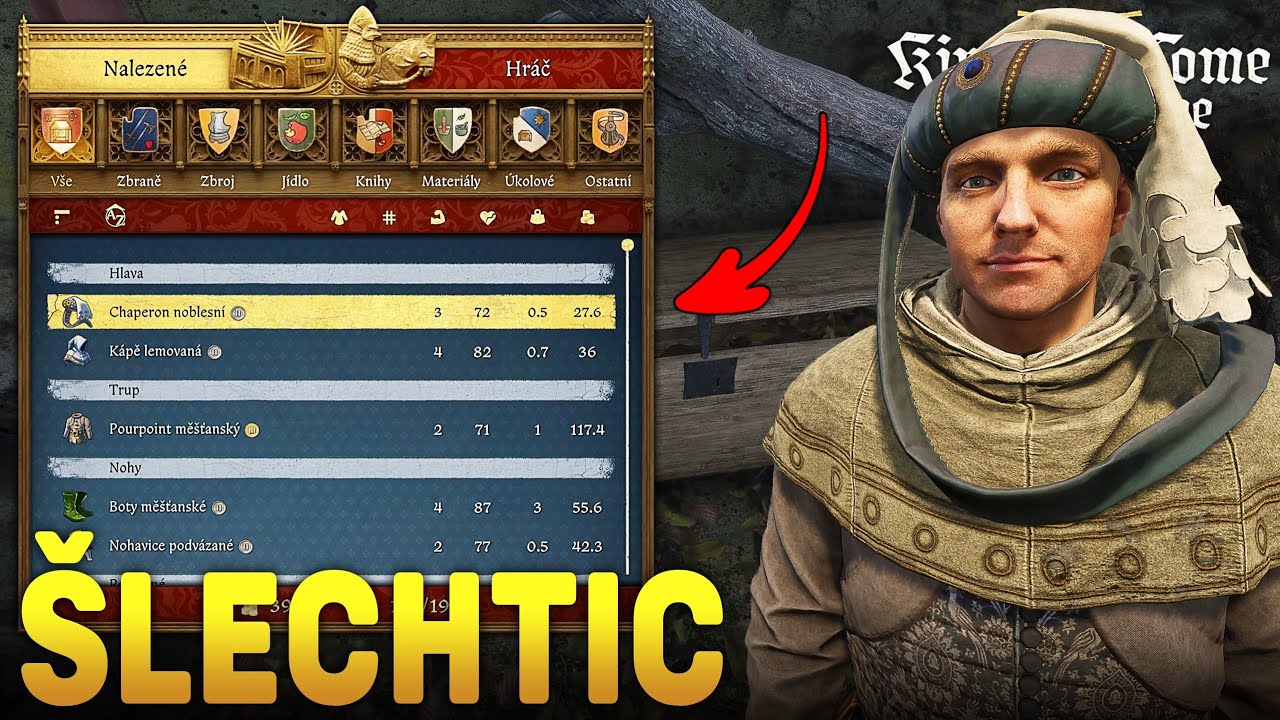Kde najít šlechtické oblečení na začátku hry? | Móda v Kingdom Come: Deliverance 2 |