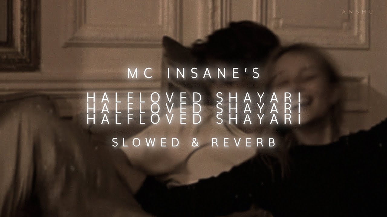 MC Insane - Halfloved Shayari (Slowed and Reverb) Lyrics
