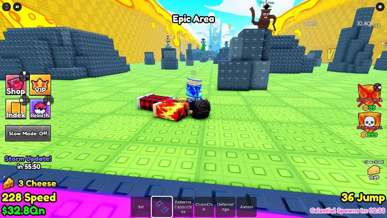 Survive lava for brainrot!!!!