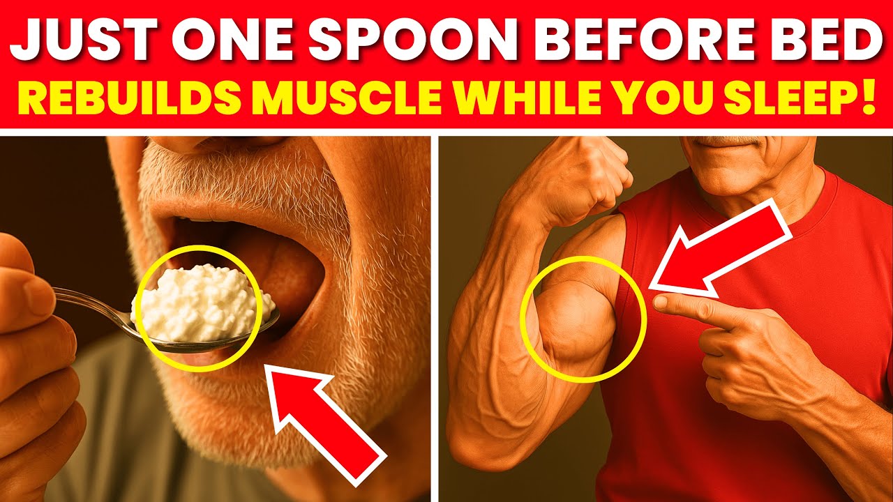 Top 5 Protein-Packed Bedtime Snacks for Seniors to Restore Muscle Mass | Senior Health
