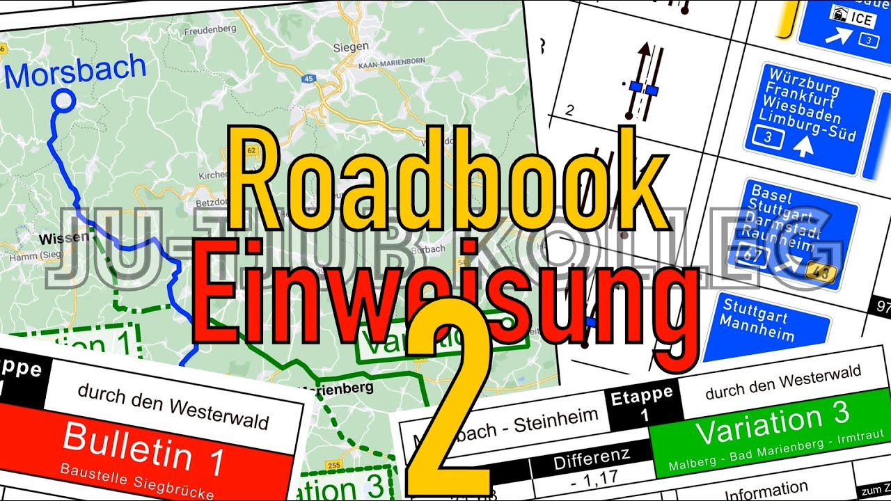 Roadbook 2 - Einweisung