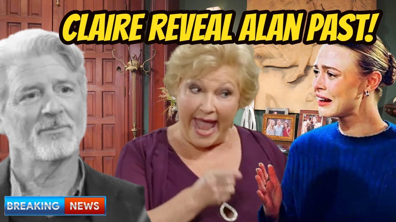 Breaking News YR Spoilers Claire is terrified when she sees Alan - warn Traci to stay away from him