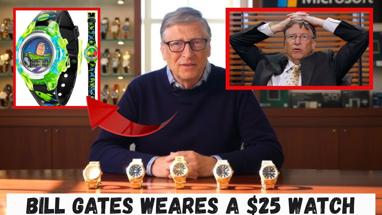 GATES VS. BEZOS ⚔️: Bill Gates has the CHEAPEST WATCH COLLECTION in HISTORY