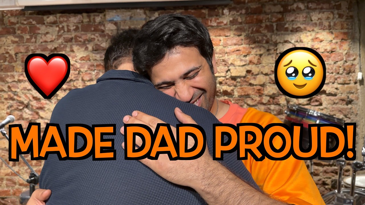 MADE DAD PROUD AT MY LIVE SHOW ❤️🥹 FULL FAMILY CAME TO WATCH ME 🎸 - S3E58